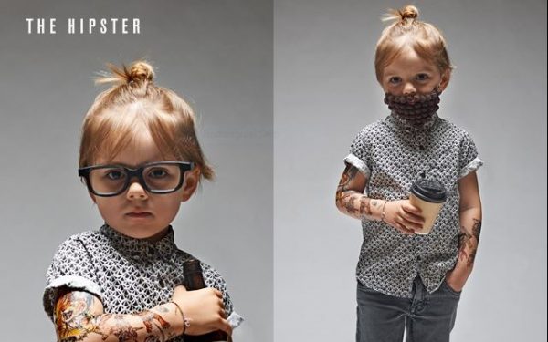 hipster Halloween costume